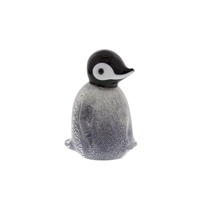 Juliana Glass Ornament Penguin Figurine Paperweight