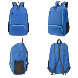HYCOPROT Ultralight Foldable Backpack 35 L, Waterproof Hiking Backpack Packable Backpacks, Travel Backpack for Women Men Camping Outdoor Hiking Cycling Climbing, Blue- 1