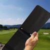 PINMEI Golf Leather Scorecard Holder Cover Yardage Book Cover with