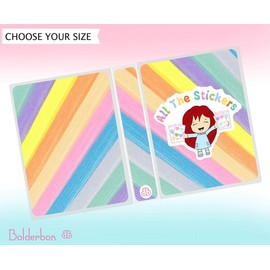 ALL THE STICKERS || Sleeve Sticker Album - CHOOSE: MINI