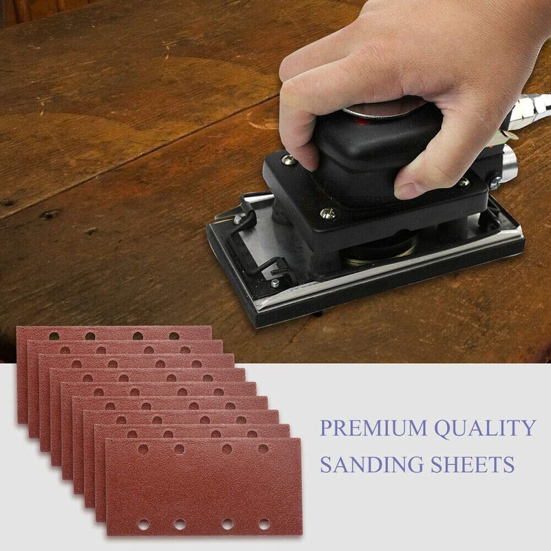 Abrasive Paper Sheets, Vogueing Tool Sanding Sheets Punched Hook and
