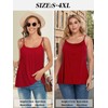 Camisoles for Women with Built in Bra Adjustable Strap Tank