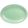 Koyo Pottery 30320 Medium Dish, Japanese Tableware, Rim Dot Plate,