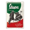 Nostalgic Art Vespa The Italian Classic, Metal Tin Sign Multi-Coloured