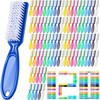Mifoci 120 Pcs Handle Grip Nail Brush for Cleaning Fingernails