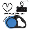Dual Retractable Dog Leash for Large Dogs (Up to 110