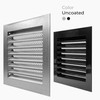 HVAC OV 12" x 12" Inch Galvanized Steel Vent Cover