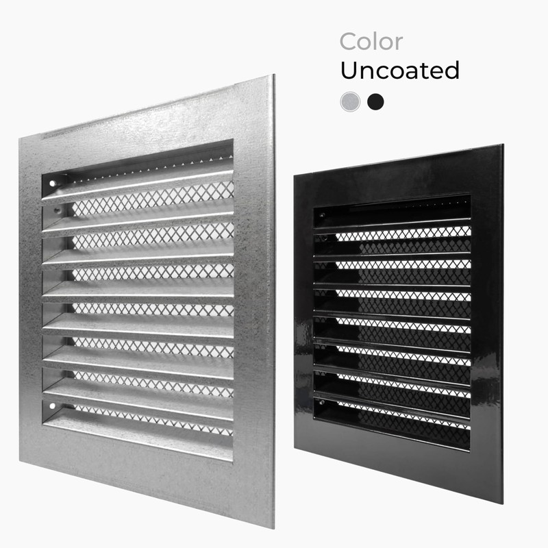 HVAC OV 12" x 12" Inch Galvanized Steel Vent Cover