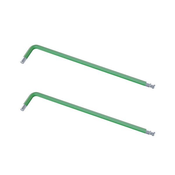 FOCMKEAS 2PCS 3/32" Ball End Hex Key Allen Wrench, SAE