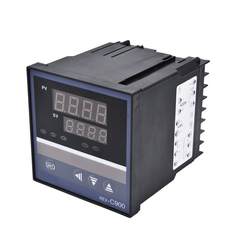 Temperature Controller Intelligent Digital PID Thermostat Meter K Type Thermocouple