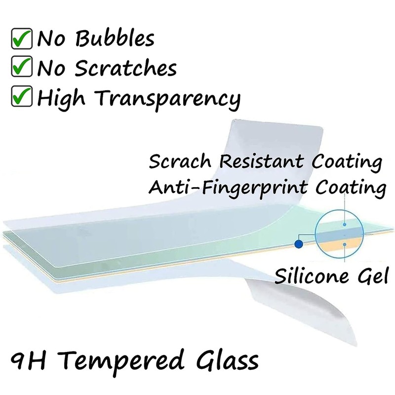 PCTC Rebel T7 T6 T5 Screen Protector for Canon EOS