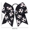 Football Large Bow Soccer Baseball Hair Accessories Football Hair Bow