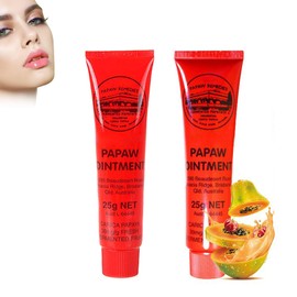 Papaya Nährender Feuchtigkeits-Lippenbalsam, Papaw Ointment, Repairing Papaw Cream, Papaya Salbe, Geeignet für Lippen, Arme, Hände und Beine, Hautreparaturcreme