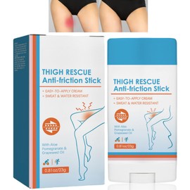 Anti Chafe Stick,Anti Chafing Cream,Anti Friction Stick,Waterproof Anti Chafe Stick,Anti Chafe Balm,Waterproof Glide Anti Chafing Stick,Thigh Rescue Anti Friction Stick,Thigh Ru/bbing Balm