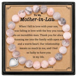GBTBYS Mother in Law Gifts from Daughter in Law, Valentines Wedding Birthday Gift for Mother in Law, Mother of The Groom Gifts from Bride