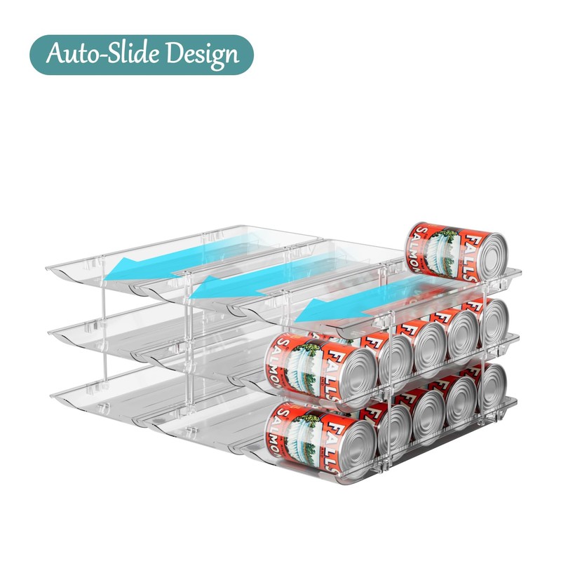 VEGEVIGI Can Storage Organizer for Pantry, Can Holders For Pantry,