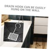 WOONEKY 10pcs Floor Drain Lifting Hooks Stainless Steel Drain Grate