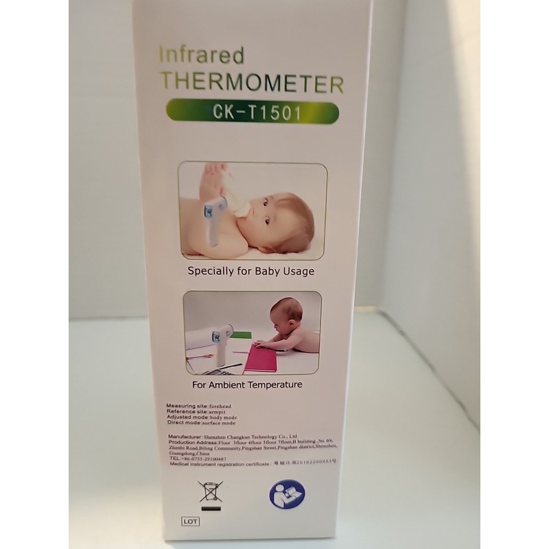 CK-T1501 New Infrared Thermometer Digital Body Or Object Thermometer