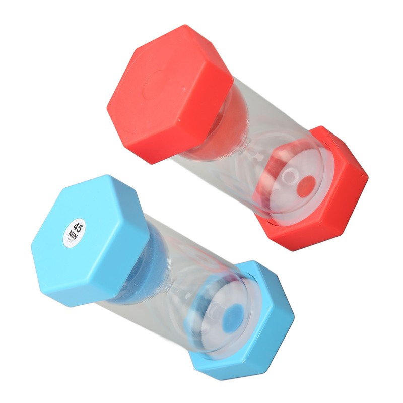 2Pcs Sand Timer 45 Minutes Hourglass Sandglass Timer for Kids