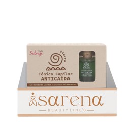 Isarena Beautyline´s Fruto Salvaje Tonico Capilar Anticaida Anti-fade Hair Tonic - Fortalecimiento y revitalizador capilar with natural extracts 20ml c/u Anti Hair-loss Crecimiento cabello estancado