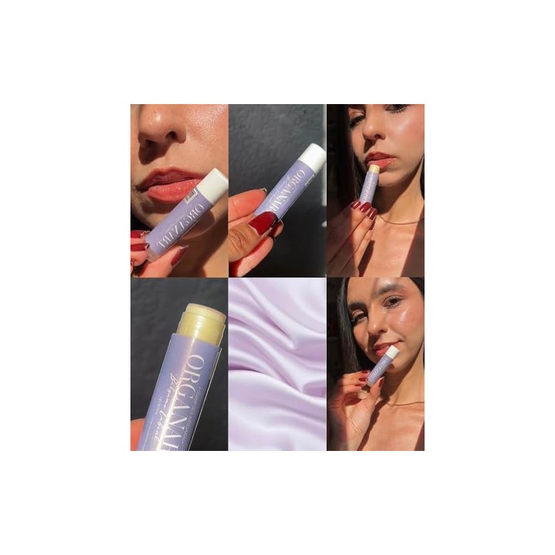 ORGANART Bálsamo Labial Natural Protector e Hidratante con Manteca de