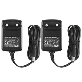 2 Pack AC to DC 5V 1A Power Supply, Plug 5.5mm x 2.1mm, Plug EU