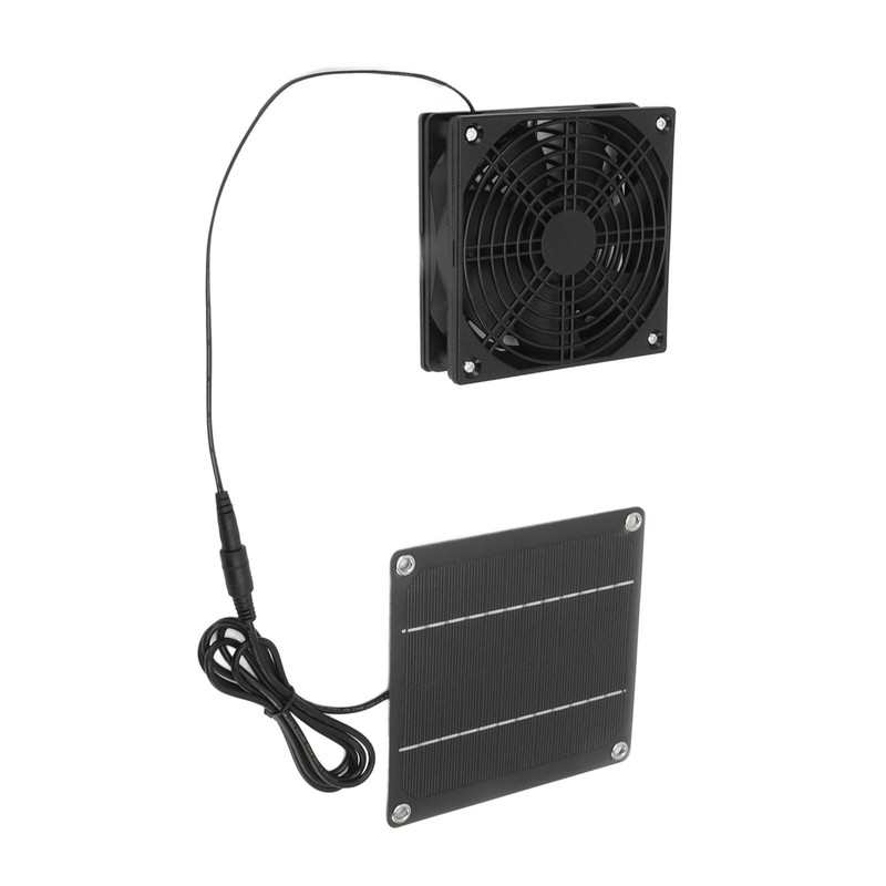 Solar Panel Fan Kit Monocrystalline Silicon 2200RPM Solar Exhaust Fan