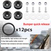Taiss Bumper Quick Release (Black),Front Rear Bumper Holders Quick Release