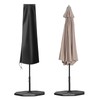 OKPOW Parasol Cover, Heavy Duty Rip Proof 600D Oxford Fabric