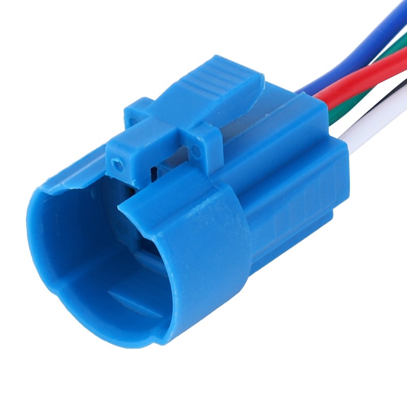 10Pcs Push Button Switch Socket Flame Retardant Plastic Shell Wire