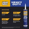 Liquid Nails Heavy Duty Construction Adhesive , 10 oz