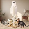 Cat Scratching Post, Sisal, Interactive Furniture Toys for Indoor Cats