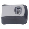 Key Lock Box Curved Aluminum Alloy Large Size Grey Wall