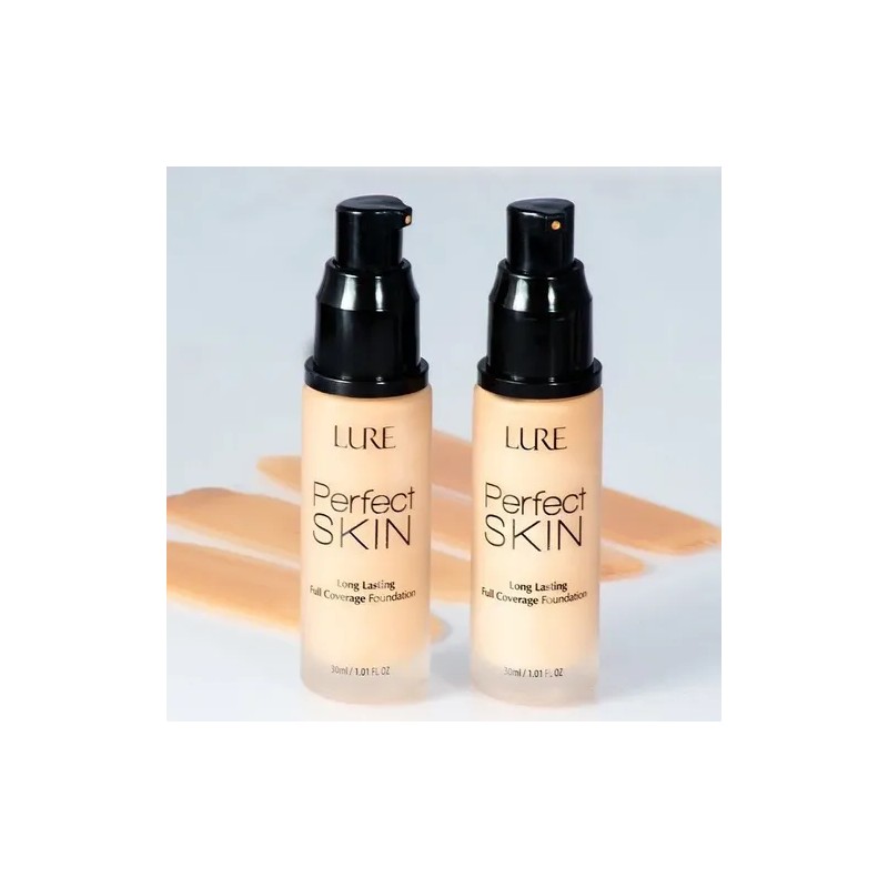 Base De Maquillaje Cobertura Completa De Larga Duración Lure Tono