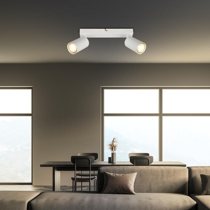 BRILONER - Swivelling Ceiling Light GU10 Socket Max 9W Ceiling