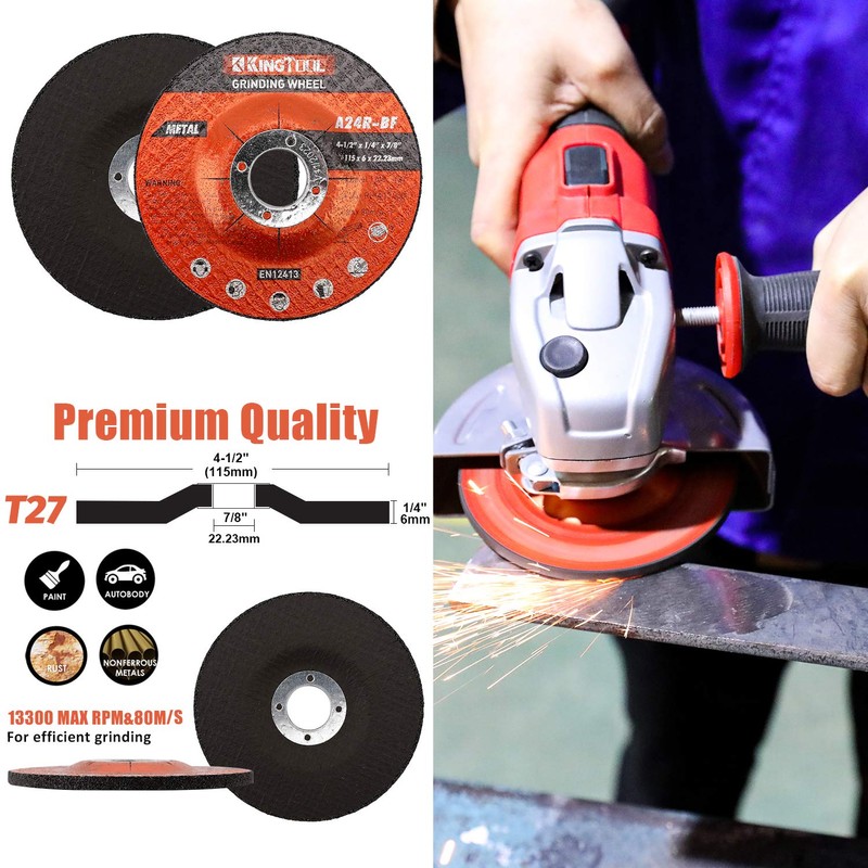 KingTool 27pcs Angle Grinder Wheel Set, Grinder Disc Set Includes