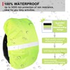 Frelaxy Hi-Visibility Backpack Rain Cover with Reflective Strip 100% Waterproof