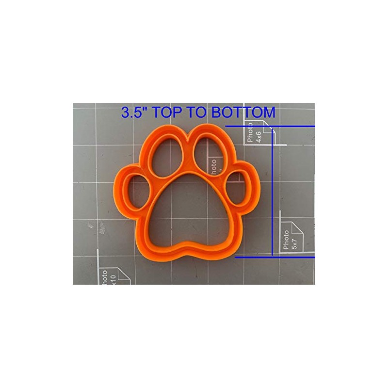 3.5" Dog Paw Cookie Cutter