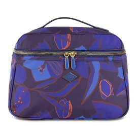 Oilily Coco Beauty Case Sketchy Flower Eclipse, blue