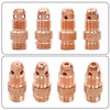 71 pcs TIG Welding Torch Kit - Alumina Nozzle, Collets,