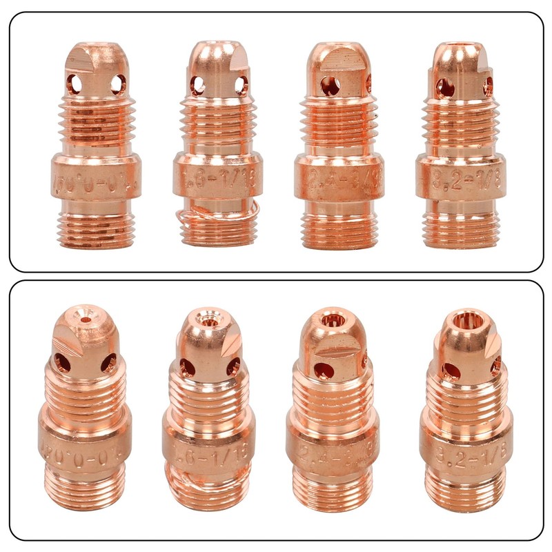 71 pcs TIG Welding Torch Kit - Alumina Nozzle, Collets,