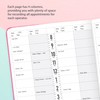 GoGirl Salon Appointment Book – Reservation Book for Beauty Salons,