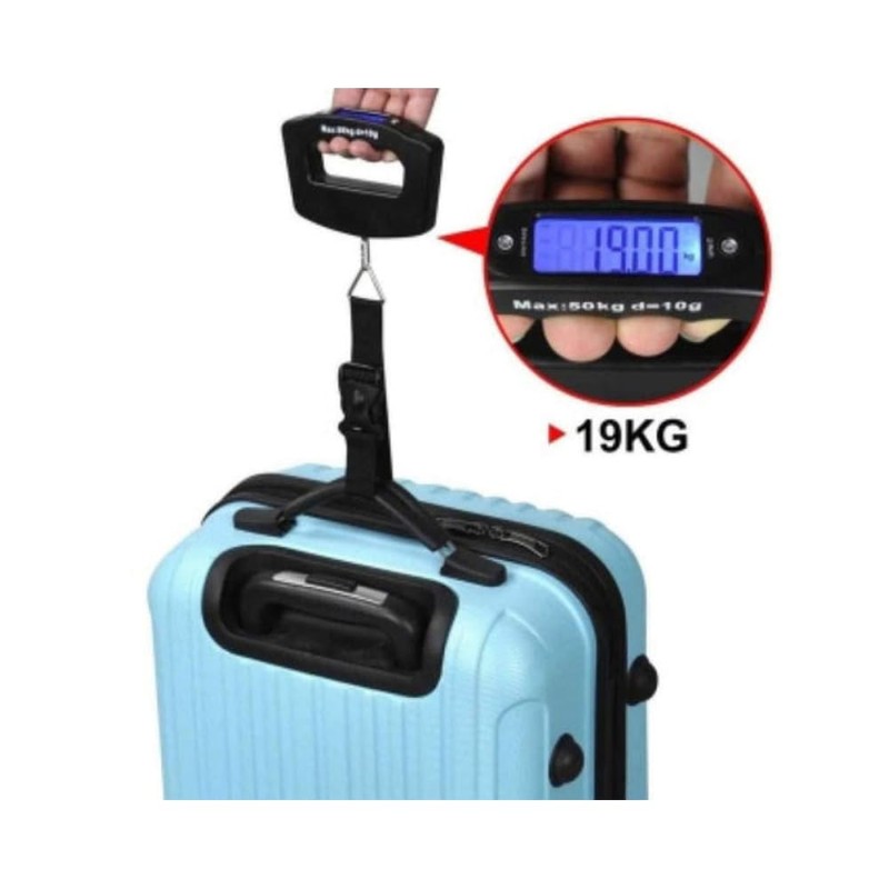 ProBytes Digital Luggage Weighing Scale - Precise Measurement, 10 Grams