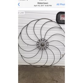 13pcs Antique Hay Dump Rake Teeth Farm Part Steampunk Rust Yard Industrial