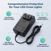 Phefop LED Strip Adapter, Full Spectrum LED Plant Growth Lamp