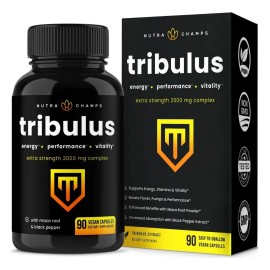 Nutra Champs Suplemento Extra Fuerza Y Energía 2000mg 90ct Sabor Sin Sabor