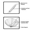 CHEFKIT Versatile Stainless Steel Spider Strainer/Skimmer/Ladle | Rust-Resistant Wire Mesh