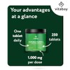 Vitabay Vitamin C 1000mg - 500 Vegan Slow Release Vitamin