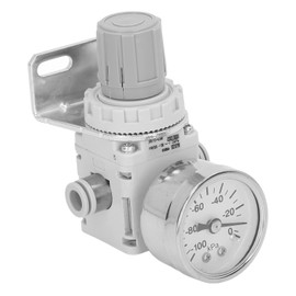 Pneumatic Vacuum Pressure Regulator, Self-Locking Regulation, 100 To - 1.3 KPa Air Pressure Regulator, Compact for Industry