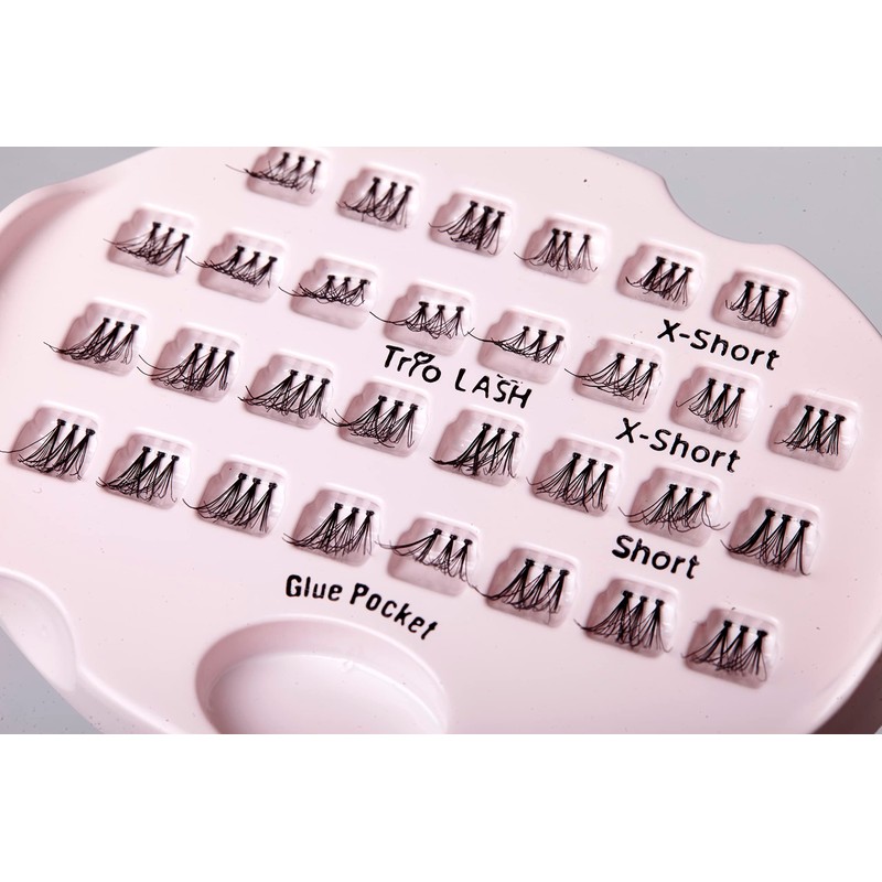 KISS Haute Couture Collection 30 Trio Lashes in Various Lengths,